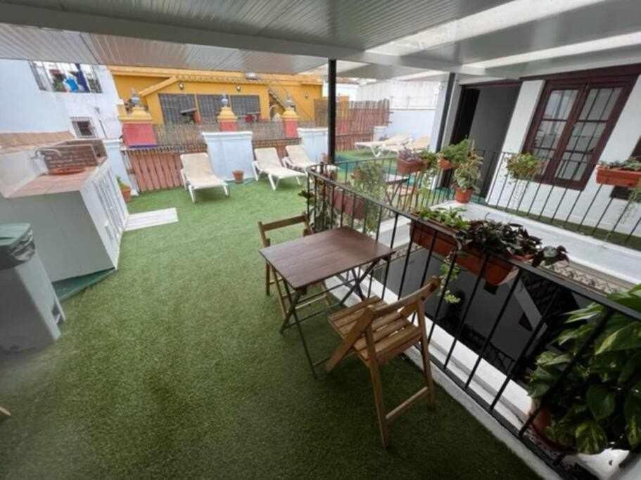 Casa Palacio Del Siglo XVIII En Centro Sevilla Eksteriør bilde
